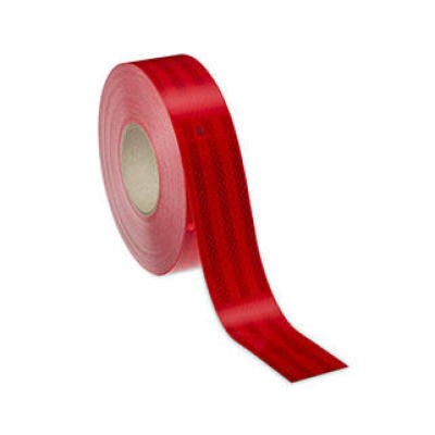 Weerkaatsing regeling lezing 3M Reflecterende tape rood 55 mm / 1m - Maldoy Tools - Tuin - Cleaning