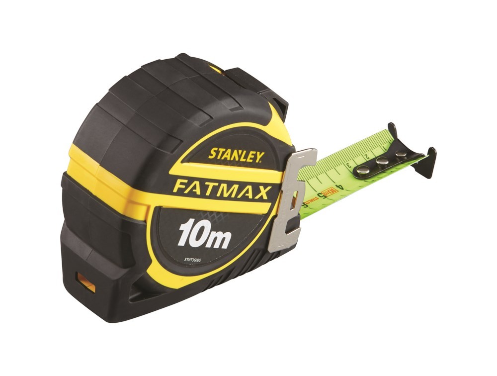 Verkoper komen Jongleren Stanley Fatmax Rolmeter Pro Carded 10M - Maldoy Tools - Tuin - Cleaning